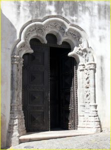 Portal in Igreja de Nossa Senhora da Assuncao, Elvas