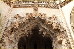 Portal in the Abbey of Santa Maria da Vitoria, Batalha