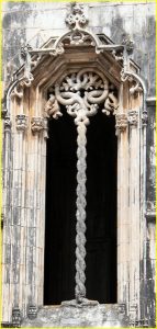 Window in the Abbey of Santa Maria da Vitoria, Batalha