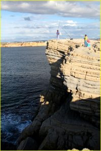 Fishing in Peniche