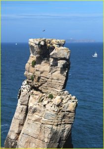 Rock stack off Peniche headland