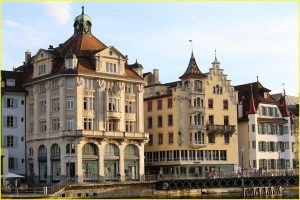 In Lucerne's Old Town
