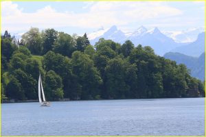 On lake Lucerne