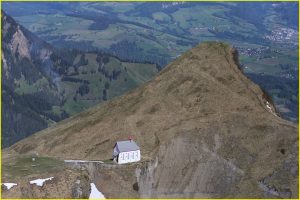 Riding up Mt. Pilatus