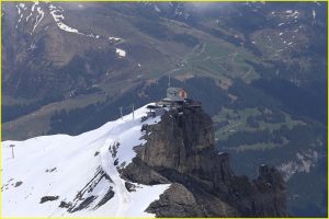 Birg - middle station of cable car to Schilthorn