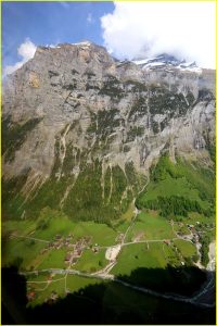 Western flank of Jungfrau