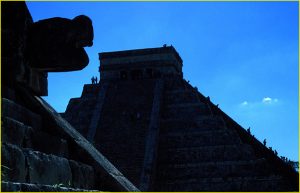 El Castillo and the Temple of Warriors, Chichen Itza