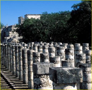 The group of Thousand Columns, Chichen Itza