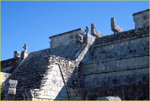 Staircase of the Temple of Warriors, Chichen Itza