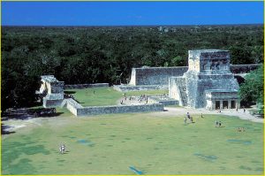 Temple of the Jaguar (in front of the Ball Court), Chichen Itza